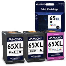 65 XL 65XL Ink Cartridge Combo for HP Deskjet 2600 2655 2652 ENVY 5052 5000 5055