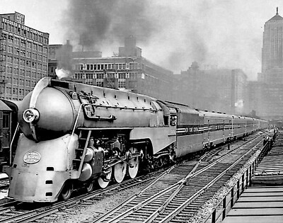 Twentieth Century Limited train of the New York Central in 1938 5 x 7 Photo