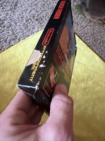 Nintendo NES Mach Rider Sticker Seal Game Black Box No Manual Test Market Rare