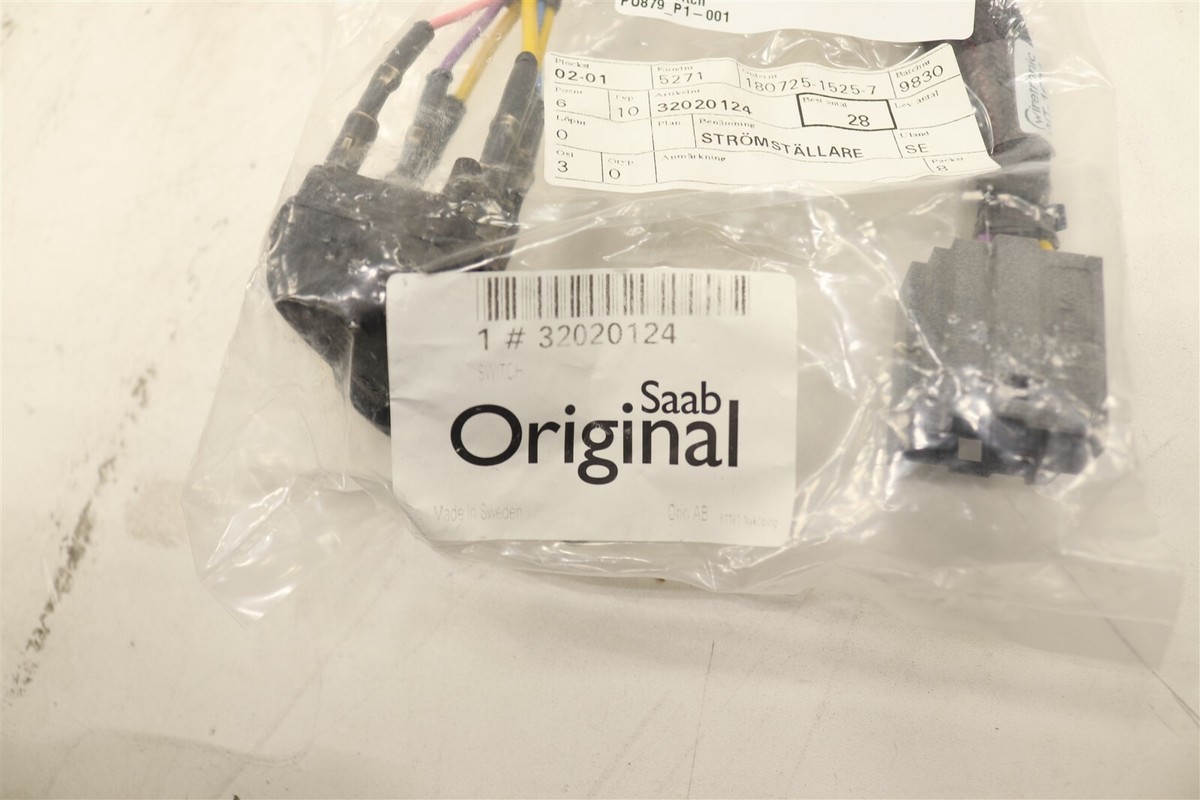 NEW OEM GM Ignition Switch Contact Unit 32020124 Saab 9-5 00-09  