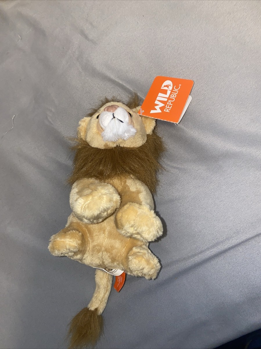 Wild Republic Wild Calls Lion Authentic Sounds Plush Stuffed