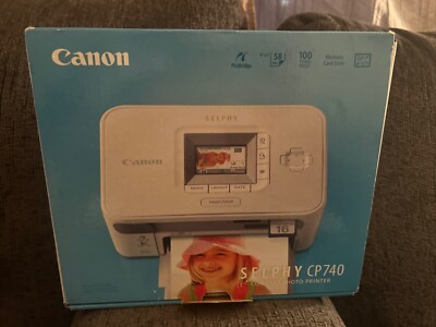 CANON Selphy CP740 Compact Photo Printer Open Box Unused
