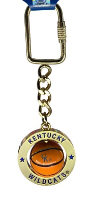 Kentucky Wildcats Basketball Spinner Keychain by Game Day-New