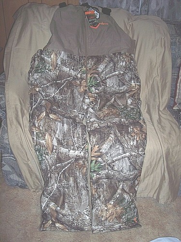Mens 4X Camo Bib Overalls Insulated 
