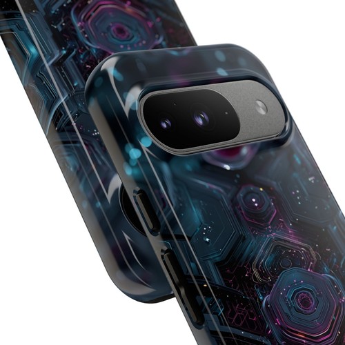 Neon Matrix Geometry - Phone Cover Case for iPhone | Galaxy | Pixel - Zdjęcie 238 z 255