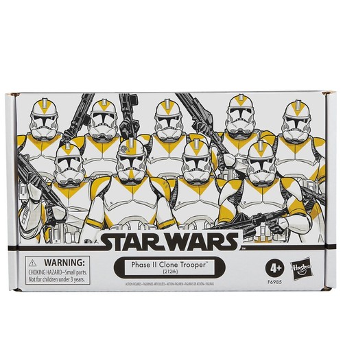 Star Wars Vintage Collection Phase II Clone Trooper 212Th 4-Pack New In Hand - Picture 2 of 7