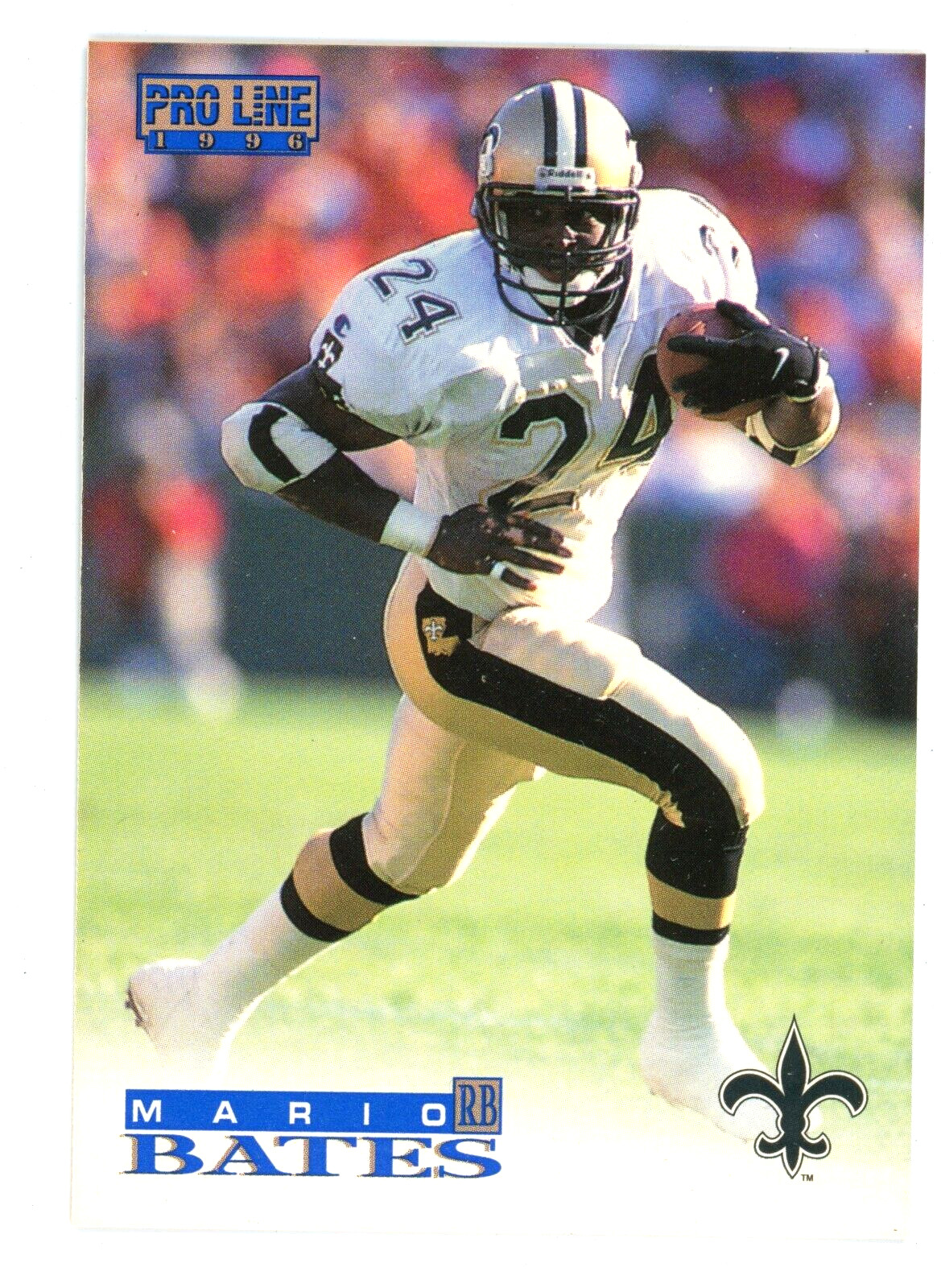 1996 Pro Line Mario Bates Card #68