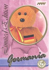 TY Beanie Babies BBOC Card - Series 3 Limited Edition - GERMANIA the Bear - NM/M