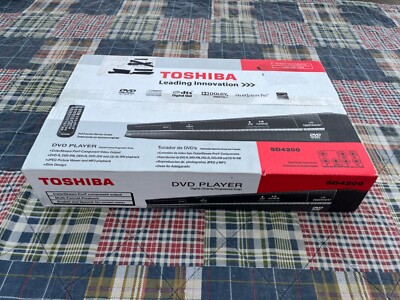 Toshiba SD4200 DVD Player Progressive Scan New Sealed