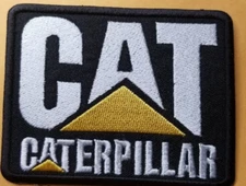 Embroidered Cat Caterpillar Patch worldwide approx 2.75x 3.5" iron/sew