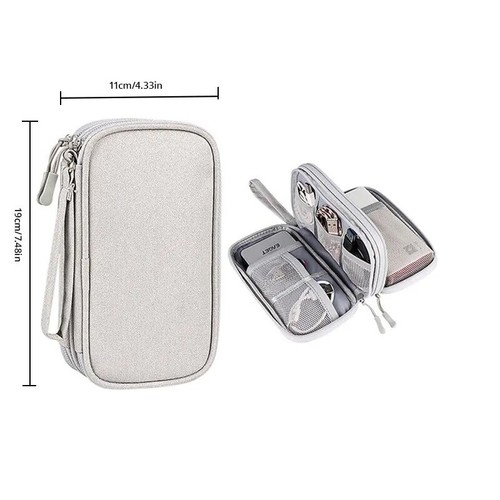 Reise-Kabeltasche – Tragbarer Organizer für USB, Headset & Zubehör & weiteres - Bild 13 von 13
