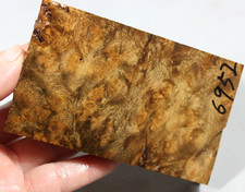 Inlay Wood Worm-hole Golden Camphor Burl Box Making Marquetry Veneer