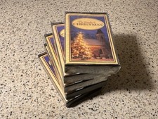 HxB266 Nostalgic Vintage Christmas Carol Cassette Tapes 1970s
