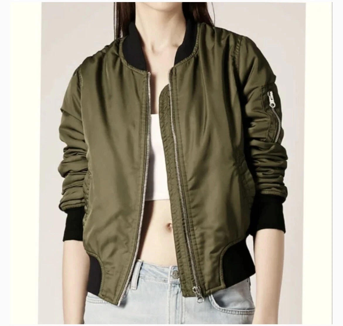 Jaqueta corta sales vento zara