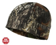 Harkila Q Fleece Mossy Oak Windstopper Shooters Beannie Hat