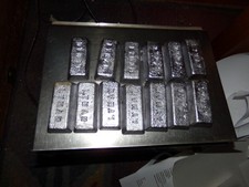 Lead Ingots, 10 Pounds