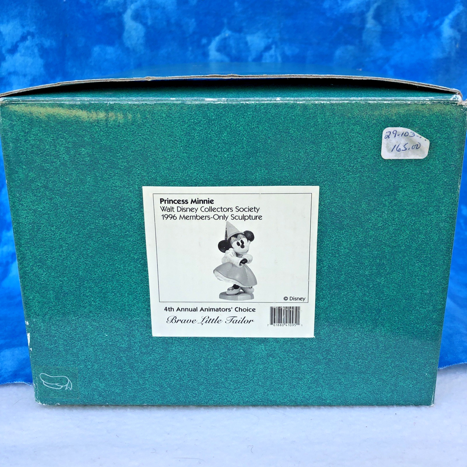 NEW! WDCC Walt Disney Princess Minnie Mouse Brave Little Tailor Figurine NIB COA