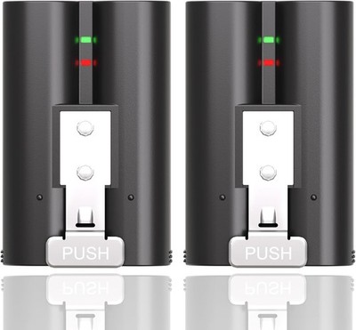 2er Pack Ersatz 7200mAh Akku kompatibel mit Ring-Türklingel Kamera 2/3/4 UK
