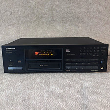 Pioneer PD-M701 6 Disc CD Changer Player Vintage 1992 NO MAGAZINE Untested