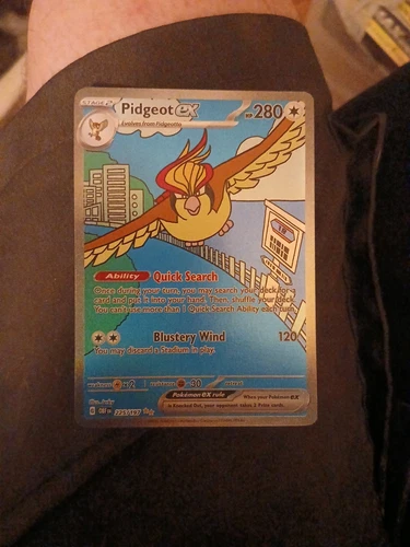 Pidgeot EX *SIR* 225/197 Sv03: Obsidian Flames (NEAR MINT)