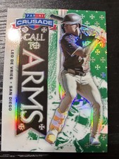 2025 Panini Crusade Call To Arms Green  #209/249 Leo DeVries