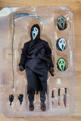 NECA Reel Toys Ultimate Ghost Face Scream Action Figure with