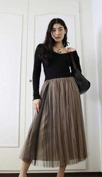 Women Fabiana Filippi Skirt Brown S