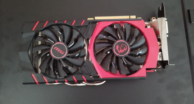 MSI NVIDIA GeForce GTX 960 4GB Dual-Fan Backplate HDMI DP DVI PCIe x16