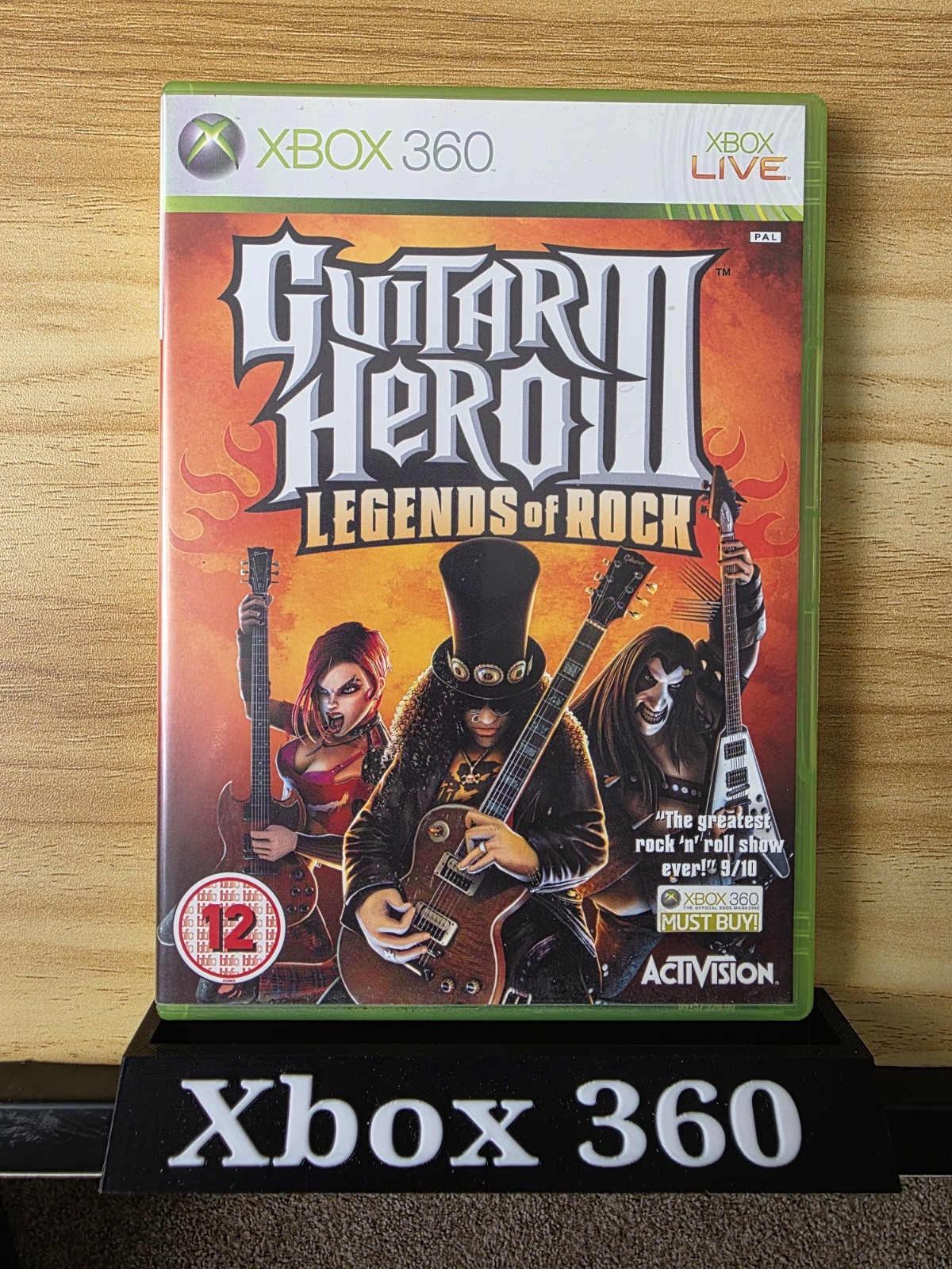 Guitar Hero III: Legends of Rock Xbox 360 Video Game With Manual Free Uk Postage