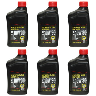 #ad Qty 6: Engine Oil Quart Fits Craftsman Replaces 215308 $61.99