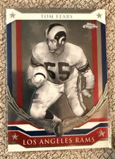 2008 Topps Chrome Honor Roll Tom Fears #HR-TF