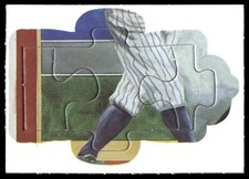 1982 Donruss #46-48 '81 Baseball Great Moments Babe Ruth Puzzle New York Yankees