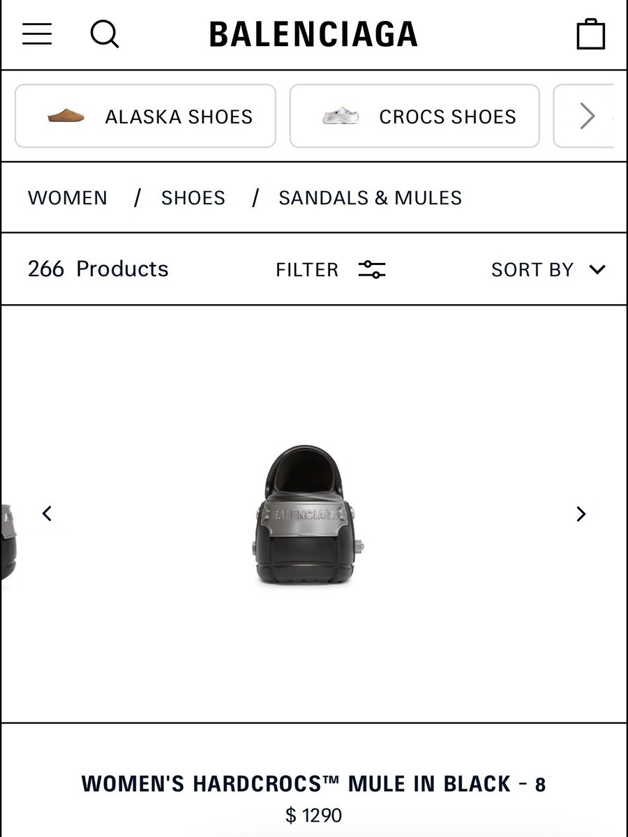 BB x Crocs Hardcrocs Platform Sandals Rubber | eBay