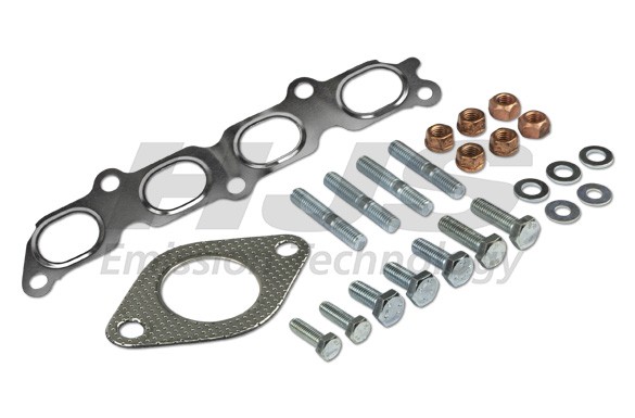 HJS Montagesatz Katalysator FüR Ford Fiesta V Fusion Mazda 2 VI Ecosport B-Max-image