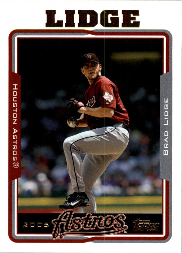 2005 Topps #381 Brad Lidge - BB
