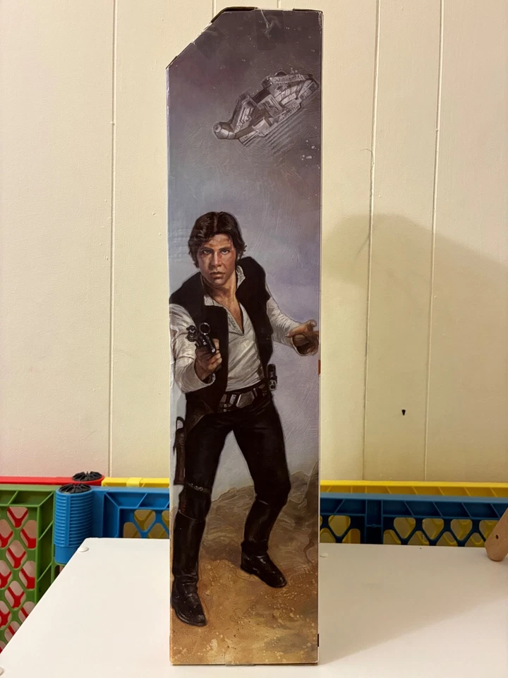 Han Solo (A New Hope) Ultimate Quarter Scale 19” Diamond Select 2010 nuevo en caja Foto 2 de 4
