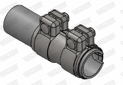 82166 EXHAUST SYSTEM CLIP INLET WALKER FOR PEUGEOT 605 123KW,80KW - Picture 2 of 5