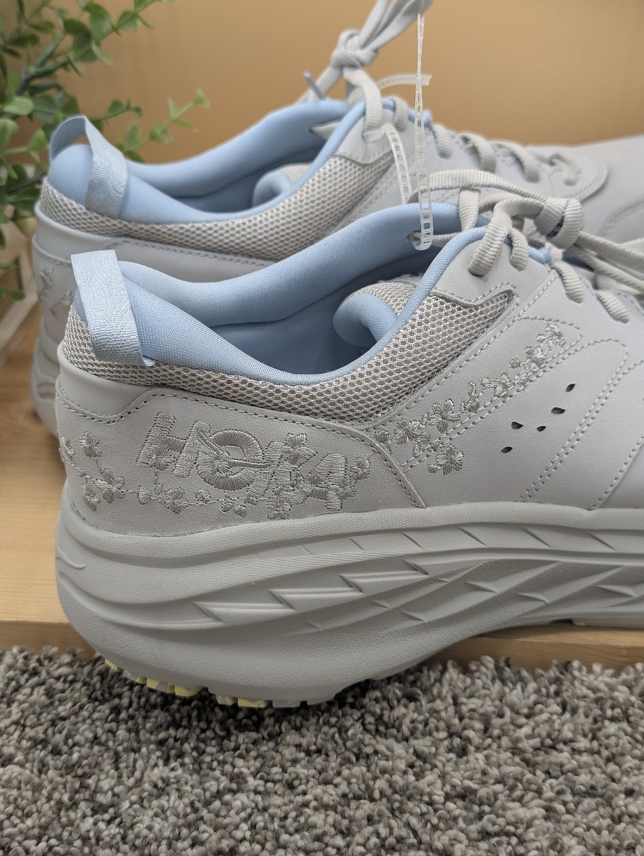 New Hoka Vibrant Bloom Gray Unisex Mens Size 11 Women display picture 2