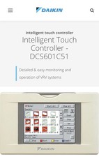Daikin DCS601C51 D-BACS Intelligent Touch Controller VRV Centralised NEW Sealed