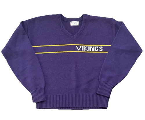 Suéter Minnesota Vikings Medio Acantilado Engle Púrpura De Colección Para Hombre 