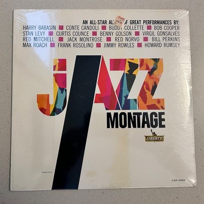 SEALED!! Max Roach, Curtis Counce, Etc ''Jazz Montage'' Jazz Vinyl LP Liberty 1963