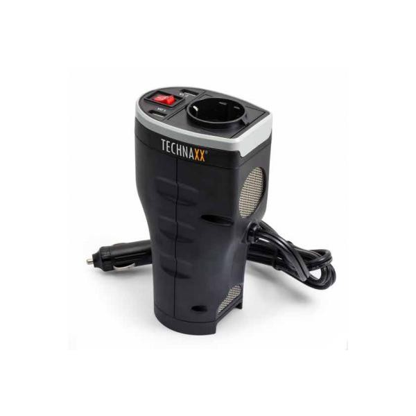 Technaxx TE-13 Power Inverter Auto e Camper - 200W 12V a 230V