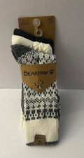 Bearpaw womens Super Soft Crew Socks 3 Pairs One Size