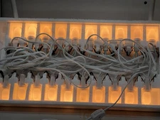 Dept 56 20 Socket Light Set Village Accessories 56.99278 Tested & Works