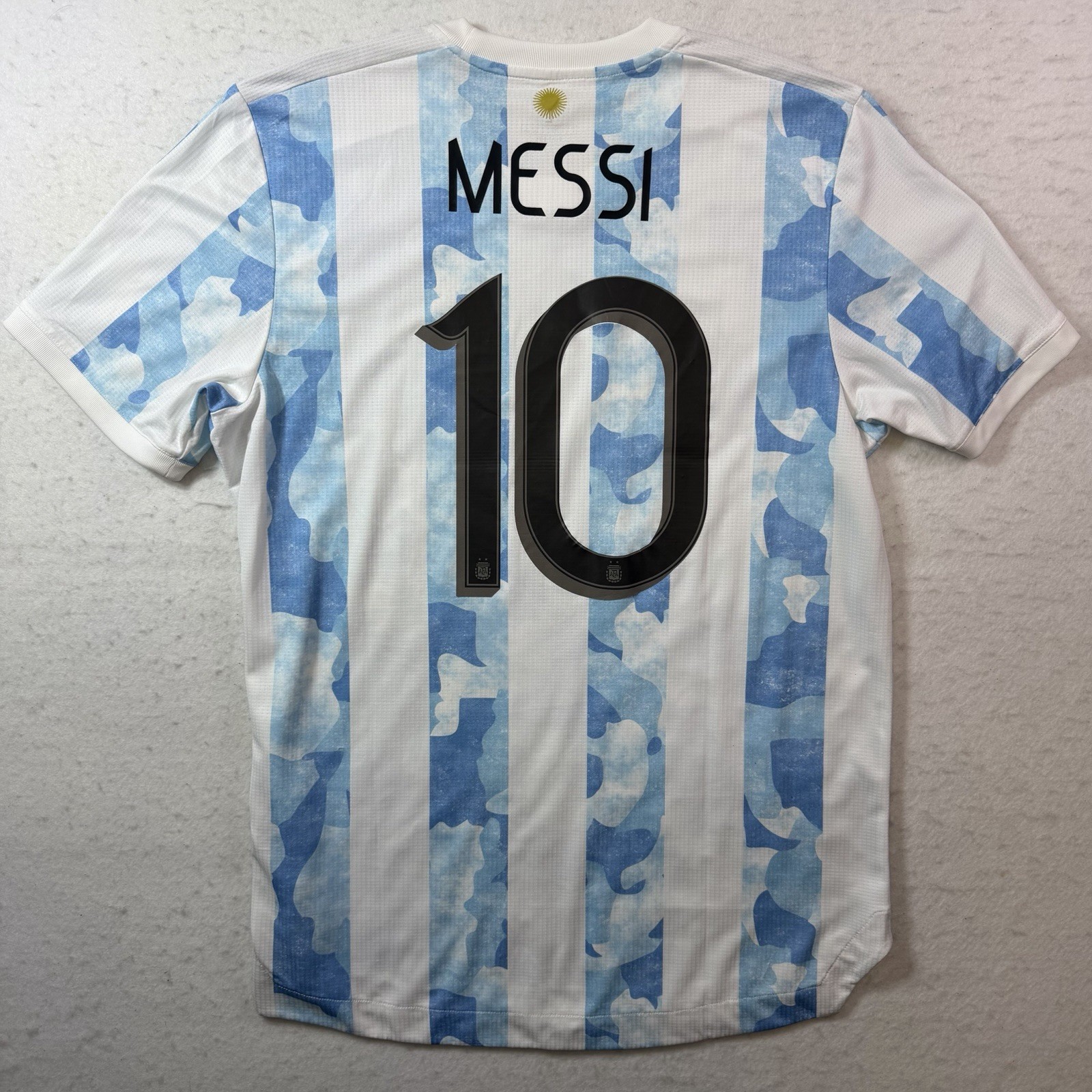 Adidas 2021 Copa America World Cup Argentina Lionel Messi Authentic Jersey Large
