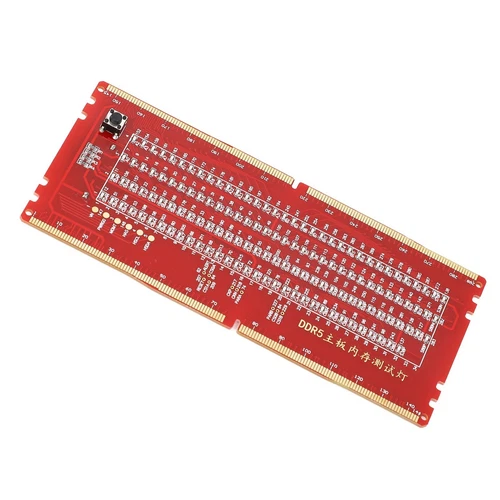 DDR5 Desktop Mainboard Test Card Memory Slot Tester Board Mit LED-Licht CU