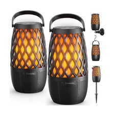 Upgraded Outdoor Speakers Gift for Men Bluetooth Speaker with light... Fast Ship