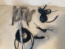 Vintage Shure 525 Omnidirectional Dynamic Microphone w/ Cables Adapters USA