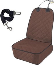 Dog Car Seat Cover, Waterproof  Scratch Proof Car Seat Protecto Color: Coffee