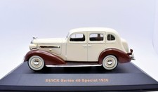 IXO Buick Series 40 Special Diecast Car 1:43 White With Case